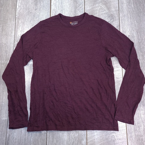 Cloudveil Other - Cloudveil Mens Baselayer Shirt Size Small Purple Merino Wool Long Sleeve Top